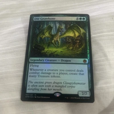 Old Gnawbone Ampersand Promo FOIL Adventures MTG Magic The Gathering - Image 1 of 4