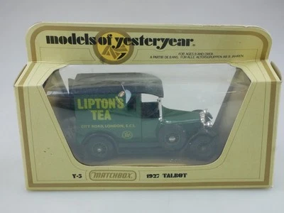 Y-05-4 1927 Talbot Lkw LIPTON'S - 44385 Matchbox MoY Yesteryear - Bild 1 von 4