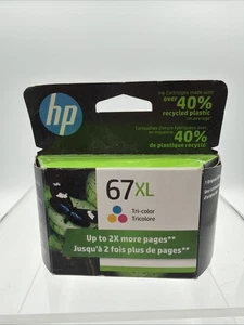 Original HP 67XL High Yield Tri Color Original Tintenpatrone OEM ABGELAUFEN 10/22 - Bild 1 von 8