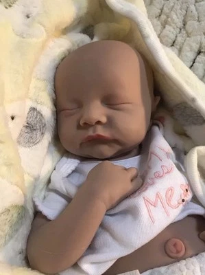 18” Full Body Silicone Reborn Baby Girl Dolls Soft Floppy Infant 5 lbs Newborn - Image 1 of 4