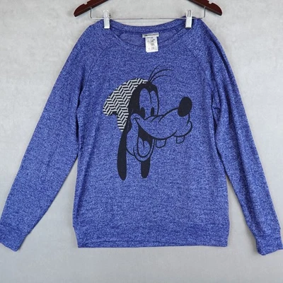 Suéter Disney Parks Pateta Férias de Inverno Pulôver Azul Tamanho Médio - Imagem 1 de 4