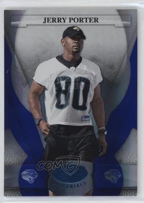 2008 Leaf Certified Materials Mirror Blue /50 Jerry Porter #66 - Image 1 of 2