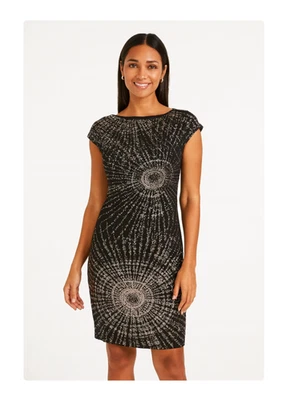 Vestido Ali Ro Celestial Estampado Estrella Talla Pequeña Usado en Excelente Condición Foto 1 de 4