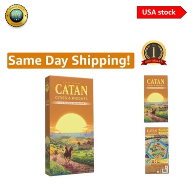 Cities & Knights expansão para 5-6 jogadores - emocionante jogo de estratégia para todas as idades - Imagem 1 de 4