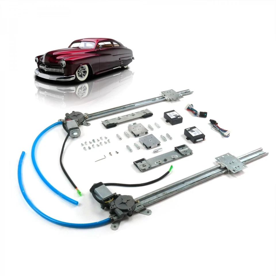 Mercury Eight MONTEREY 49-64 2 puertas un toque vidrio plano ventana eléctrica conversión Foto 1 de 4