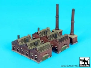 Black Dog 1/350 Werfthaus Zubehör #3 Industriekomplex Gebäude S35005 - Bild 1 von 1