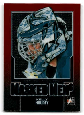 2013-14 Between the Pipes Masked Men 6 Red #MM31 Kelly Hrudey (ref 207229) - Image 1 of 2