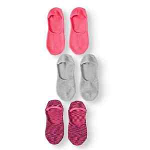 Hanes Women's Premium ComfortFit Invisible Liner Socks, 3 pack size Large 9-12