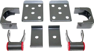 MaxTrac 300950 5" Rear Drop Flip Kit + Shackles Fits 1999–2006 Silverado 1500 - Foto 1 di 24