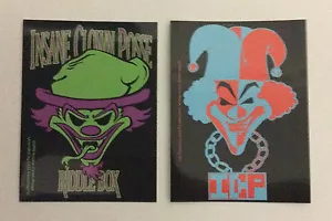 INSANE CLOWN POSSE 2-Pack of Stickers Riddle Box & Carnival NEW OFFICIAL MERCH - Bild 1 von 1
