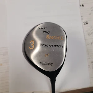 3 WOOD MADE IN THE USA THE BIG SMOKE 16 DEGREE CAMBERED SOLE / SENIOR LITE FLEX - Picture 1 of 6