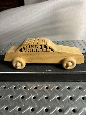 One Off Wood Carved - Darrell Waltrip #17 Tide Monte Carlo Stock Car - Image 1 of 4