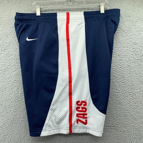 VINTAGE Gonzaga Bulldogs Basketball Shorts Mens XL Nike Team Authentic 90s 2000s Cover