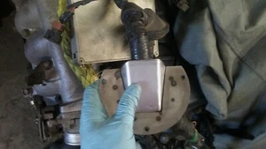 240SX S13 (1989-1993) Engine Harness Lifted Up Plate for Big Rims: Black - Picture 1 of 9