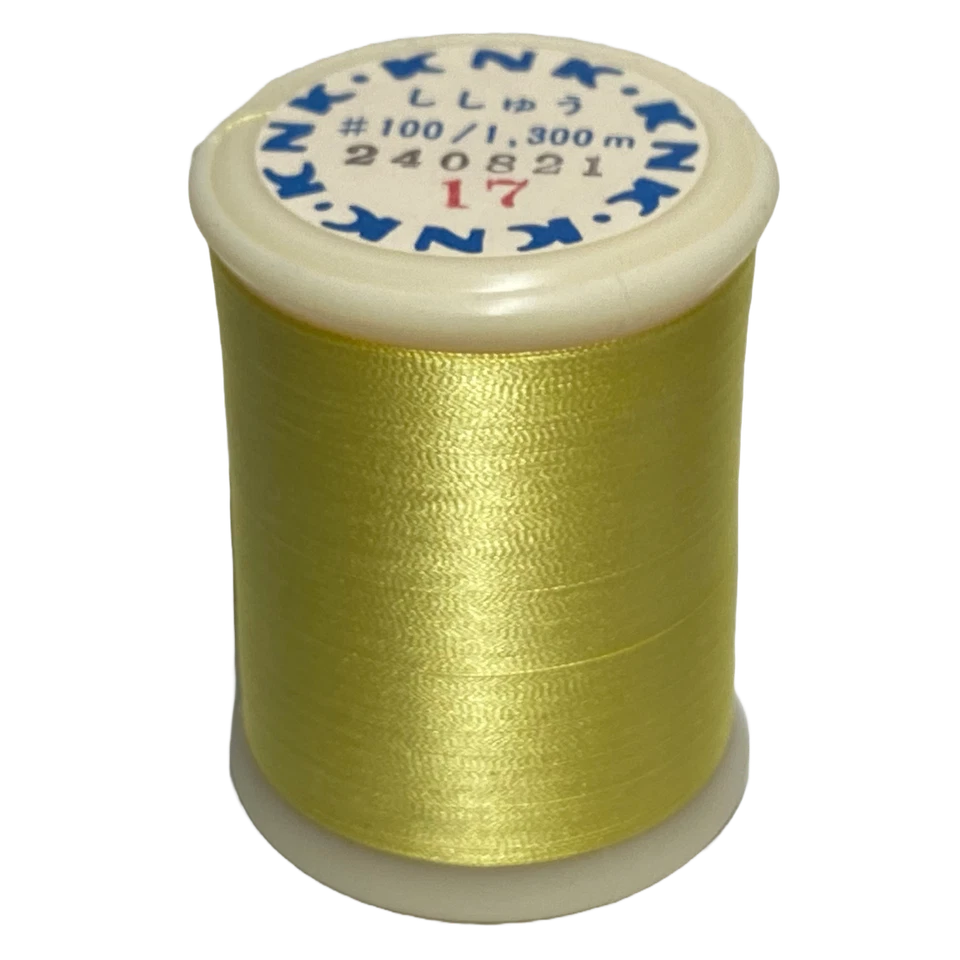 Kanagawa Kinsuzu and Pearsall 100 Silk Thread, 23 dtex 3x2, 1300m, 48 Colors - Image 1 of 4