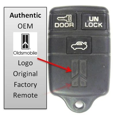 Keyless entry remote cutlass control clicker ABO0104T keyfob oem fob car control - Image 1 of 2