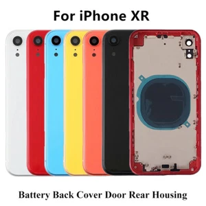iPhone XR - Repuesto Carcasa Marco Trasero Chasis Cubierta - Varios Colores - Imagen 1 de 1