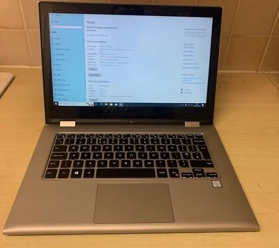 Dell Inspiron 13.3" Intel i7 6500U 8GB RAM 256GB SSD Touchscreen Laptop - Image 1 of 4