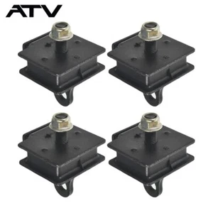 FRONT&REAR ENGINE MOUNT RUBBER DAMPER Kit for YAMAHA GRIZZLY YFM660 2002-2008 - Picture 1 of 10