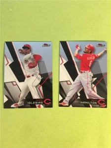 2018 Topps Finest Cincinnati Reds Team Set 2 Cards - Picture 1 of 1