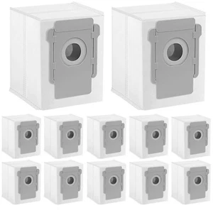 12 Packs Vacuum Bags for iRobot Roomba i7 i7+/Plus s9 s9+ (9550) i8 W/ Clean Bag - Picture 1 of 11