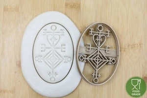 Liebe Rune keksstempel/Ausstechform keksausstecher PLAca.8cm - Bild 1 von 1