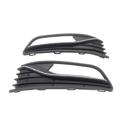 Pair Front Bumper Fog Light Bezel Covers For VOLKSWAGEN POLO 2014-2016 HATCHBACK - Image 1 of 4