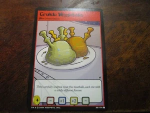 NEOPETS TCG Return of Dr. Sloth GRUNDO VEGGIEBALLS 88/100 Common Trading Card - Picture 1 of 2