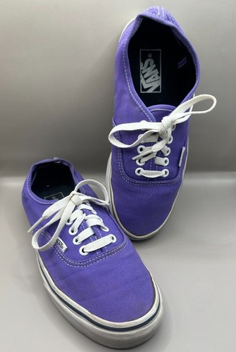 Vans Autentiche Sneakers Classiche Unisex Tela Uomo Taglia 6 5 Donna 8 Viola