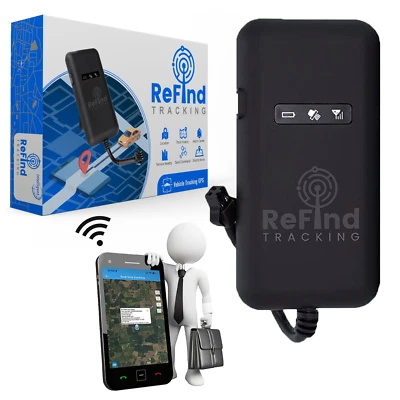 ReFind GPS Auto Tracker. Live Time Worldwide Tracking on Free App, No Monthly Fee - Bild 1 von 4