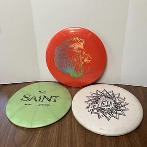 Latitude 64/Big Z Disc Golf Disc Lot Saint, Pure, Discraft Predator - Picture 1 of 8