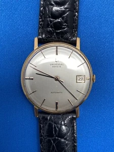 Universal Geneve Polerouter SuperAuto Date gebraucht, 18 Karat Gold Etui - Bild 1 von 12