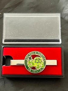 Are You A Turtle? YBYSAIA Tie Bar Necktie Silver Color Masonic NEW! - Picture 1 of 2