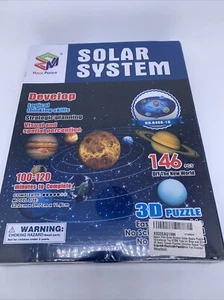 NEW Magic Puzzle Solar System Eight Planets 3D Puzzle Model Universe - Picture 1 of 2