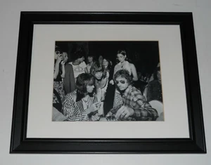 Large Framed Keith Richards 29th Birthday 1972, Bob Dylan, Mick Jagger 24"x 20" - Picture 1 of 1