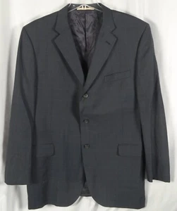 Burberry London Men's Size 46L 46 Long Window Pane Pattern Suit Jacket - Picture 1 of 7