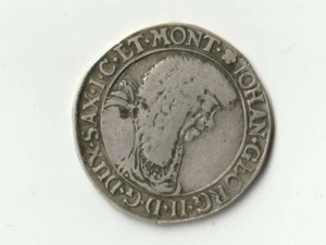 Sachsen Kurfürstentum Johann Georg II. 1/3 Taler 1672 Dresden Silber - Picture 1 of 2