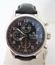 Mens S/Steel ERNST BENZ Chronolunar Chronograph Automatic Watch 40300* EXLNT