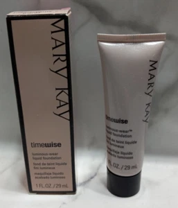 Mary Kay Timewise Luminous Wear Liquid Foundation Ivory 7 Size 1 Fl Oz 038703 - Picture 1 of 6