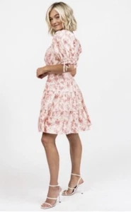 NEW RACHEL PARCELL  Pink Beach Poppy Vine Dress. Women’s XXl - Picture 1 of 11