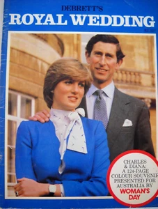 **DEBRETT`S ROYAL WEDDING SOUVENIR OF PRINCE CHARLES & DIANA PRINCESS OF WALES** - Picture 1 of 6