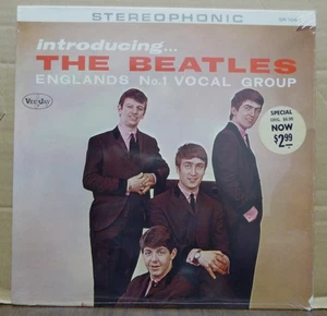 VINTAGE Introducing THE BEATLES LP SR 1062 VJLP 1062 VEE JAY VJ New & SEALED - Picture 1 of 3