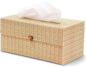 Juvale rechteckige Taschentuchbox Abdeckung - braun, 11×6×5 Zoll - nachfüllbar braun  - Bild 1 von 10
