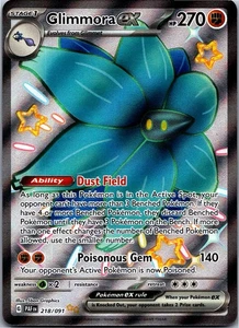 Glimmora ex 218/091 - Paldean Fates Holo - Imagen 1 de 2