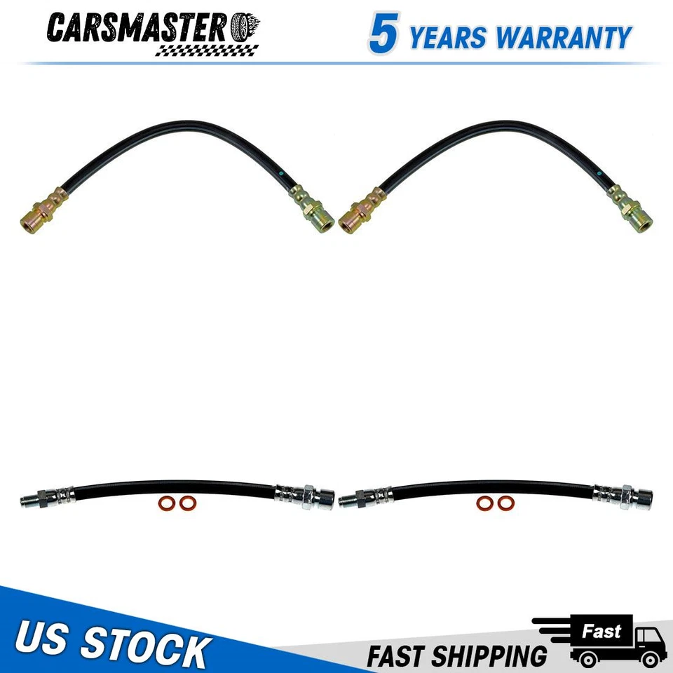 Línea de freno delantero trasero para Volkswagen Super Beetle 1971-1974 manguera hidráulica de freno Foto 1 de 1