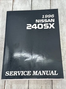1996 Nissan 240SX Model S14 Series Genuine Factory Repair Shop Service Manual - Bild 1 von 4