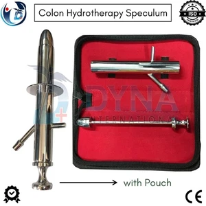 Colon Hydrotherapy Speculum with Collar 20mm/OD Stainless Steel Autoclavable CE - Picture 1 of 7