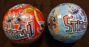 Lot of 2 Disney Stitch Mystery Balls, NEW Stitch Has a Glitch Blind Balls - Picture 1 of 2