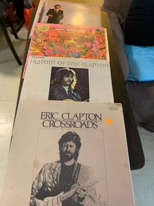 Eric Clapton Lot 4 Crossroad/History of Eric Clapton Vinyl LP - Picture 1 of 1