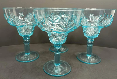 4 пластиковых стакана Pioneer Woman Margarita Ditsy бирюзового цвета с тиснением Tritan для вечеринки в бассейне - Изображение 1 из 4